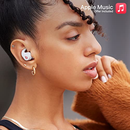 Beats Fit Pro – 完全ワイヤレスノイズキャンセリングイヤーバッド – アクティブノイズキャンセリング、IPX4等級、耐汗仕様イヤフォン、AppleデバイスおよびAndroidデバイスに対応、Class 1 Bluetooth®、内蔵マイク、再生時間6時間 – ホワイト