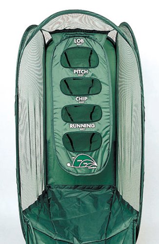 ダイヤゴルフ(DAIYA GOLF) アプローチ練習器具 アプローチ名人 ゴルフ練習ネット ボールが手元に戻る リターン式 組み立て簡単 折りたたみ収納 コンパクト 2種類の的付き 室内練習 TR-410