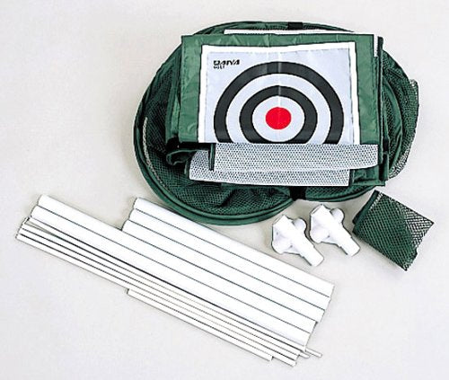 ダイヤゴルフ(DAIYA GOLF) アプローチ練習器具 アプローチ名人 ゴルフ練習ネット ボールが手元に戻る リターン式 組み立て簡単 折りたたみ収納 コンパクト 2種類の的付き 室内練習 TR-410