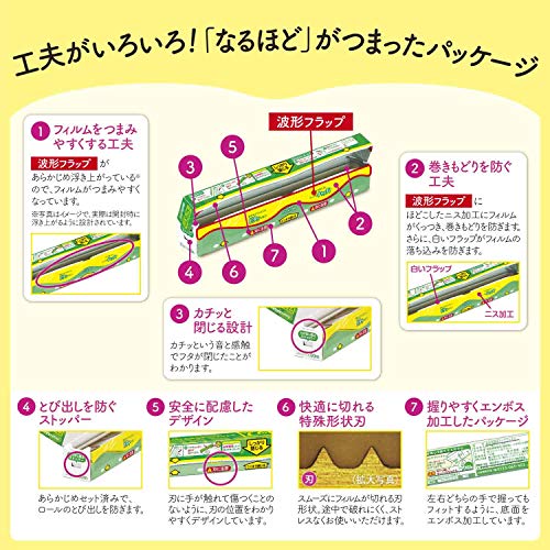 サランラップ 22cm×50m 3本パック おまけ付き