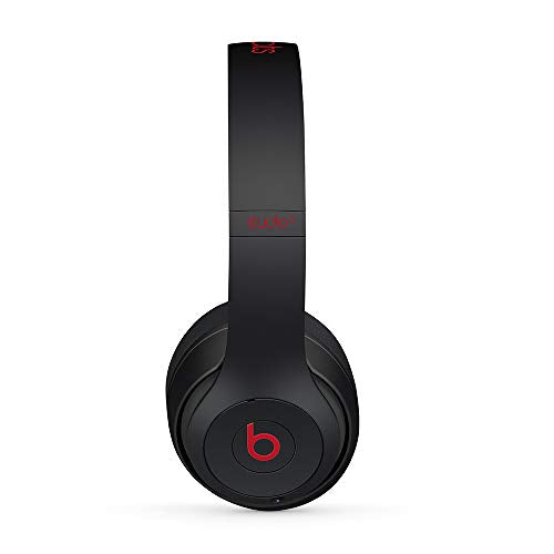 Beats Studio3 Wireless ワイヤレスノイズキャンセリングヘッドホン -Apple W1ヘッドフォンチップ、Class 1 Bluetooth、アクティブノイズキャンセリング機能、最長22時間の再生時間 - The Beats Decade Collection - レジスタンス・ブラックレッド