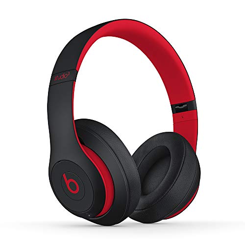 Beats Studio3 Wireless ワイヤレスノイズキャンセリングヘッドホン -Apple W1ヘッドフォンチップ、Class 1 Bluetooth、アクティブノイズキャンセリング機能、最長22時間の再生時間 - The Beats Decade Collection - レジスタンス・ブラックレッド