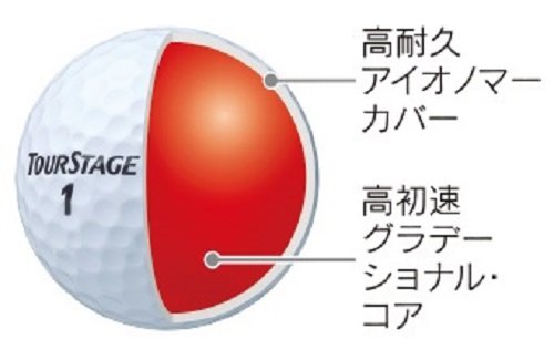 BRIDGESTONE(ブリヂストン) ゴルフボール TOURSTAGE エクストラ ...