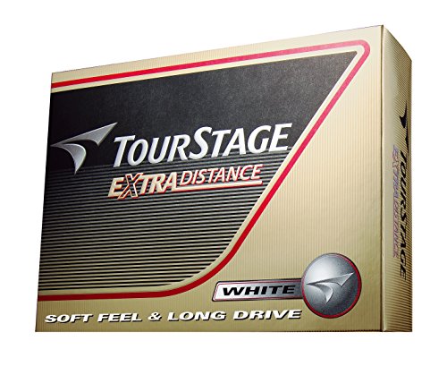 BRIDGESTONE(ブリヂストン) ゴルフボール TOURSTAGE エクストラディスタンス 1ダース( 12個入り) ホワイト TEWX